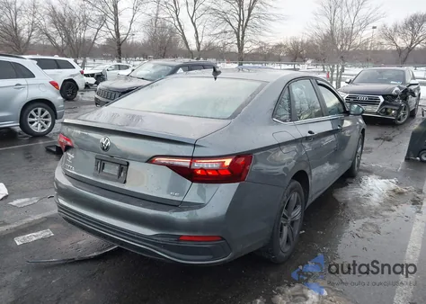 2023 Volkswagen Jetta 1.5T Se from USA, damaged, VIN 3VW7M7BU3PM044896